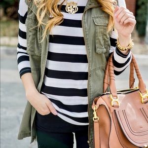 Olive green Army Utility Vest